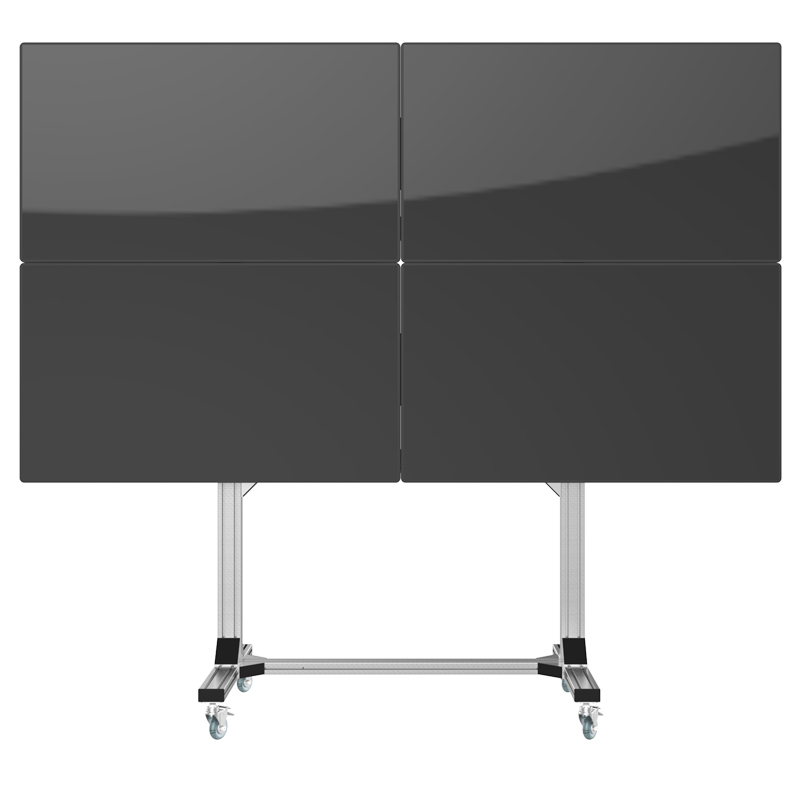 通用型适配2X2 电视机墙可移动落地展示架